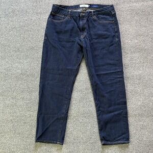 Peter Manning Jeans Mens 38x30 Indigo Classic Fit Denim Zip Fly Made in Portugal